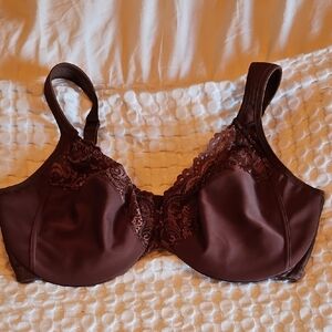 Glamorise Chocolate Lace Bra